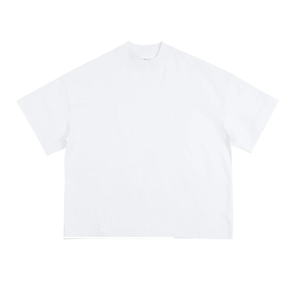 Heavyweight Oversized Mock-Neck Tee - COPPING THREADS - IDLT