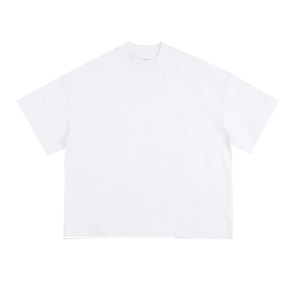 Heavyweight Oversized Mock-Neck Tee - COPPING THREADS - IDLT
