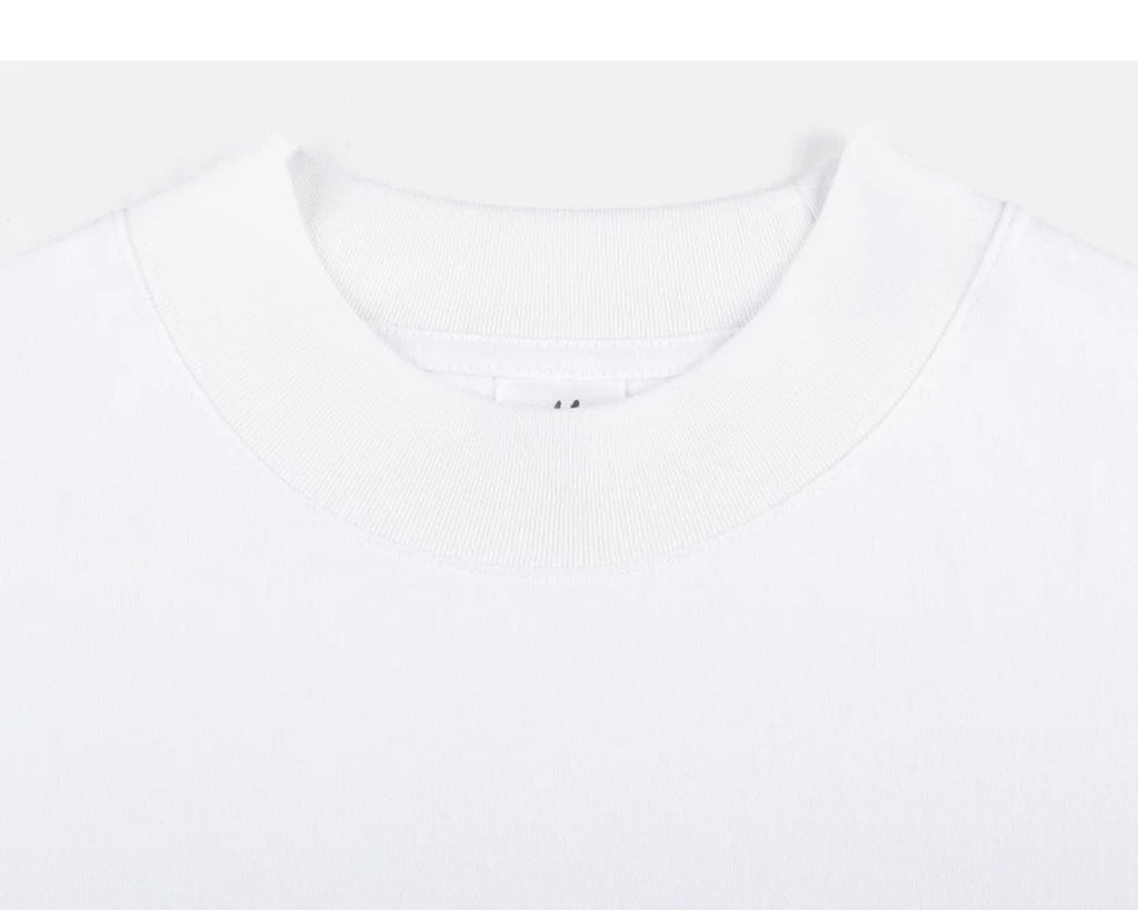 Heavyweight Oversized Mock-Neck Tee - COPPING THREADS - IDLT