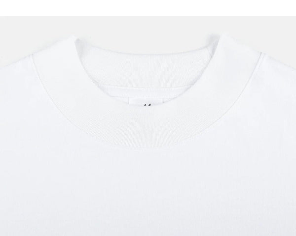 Heavyweight Oversized Mock-Neck Tee - COPPING THREADS - IDLT