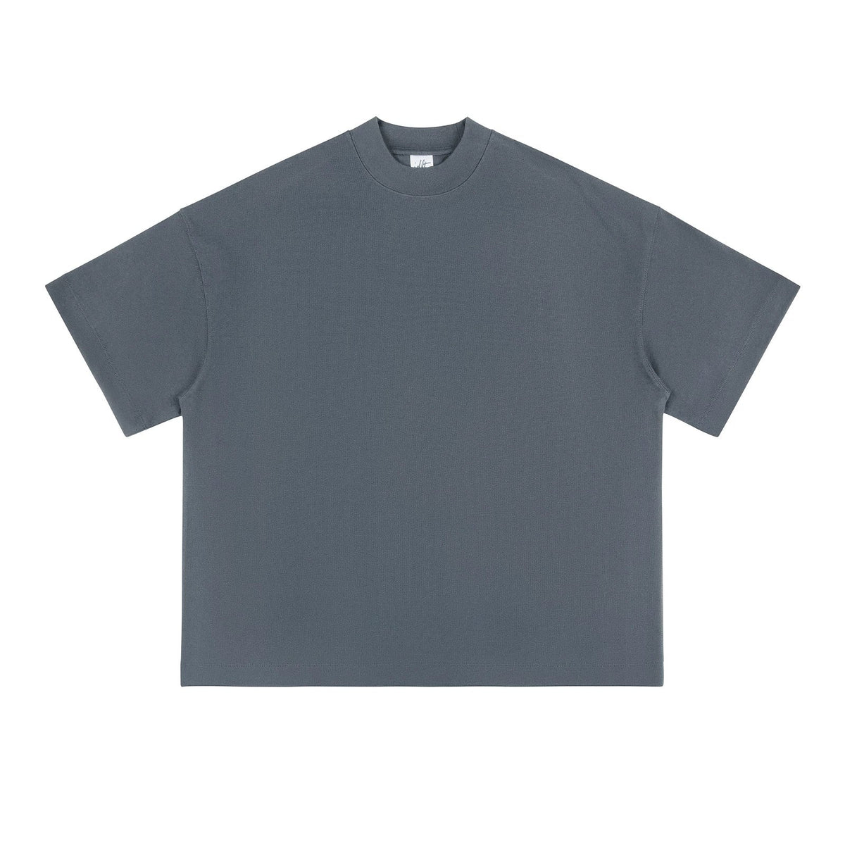 Heavyweight Oversized Mock-Neck Tee - COPPING THREADS - IDLT Main image
