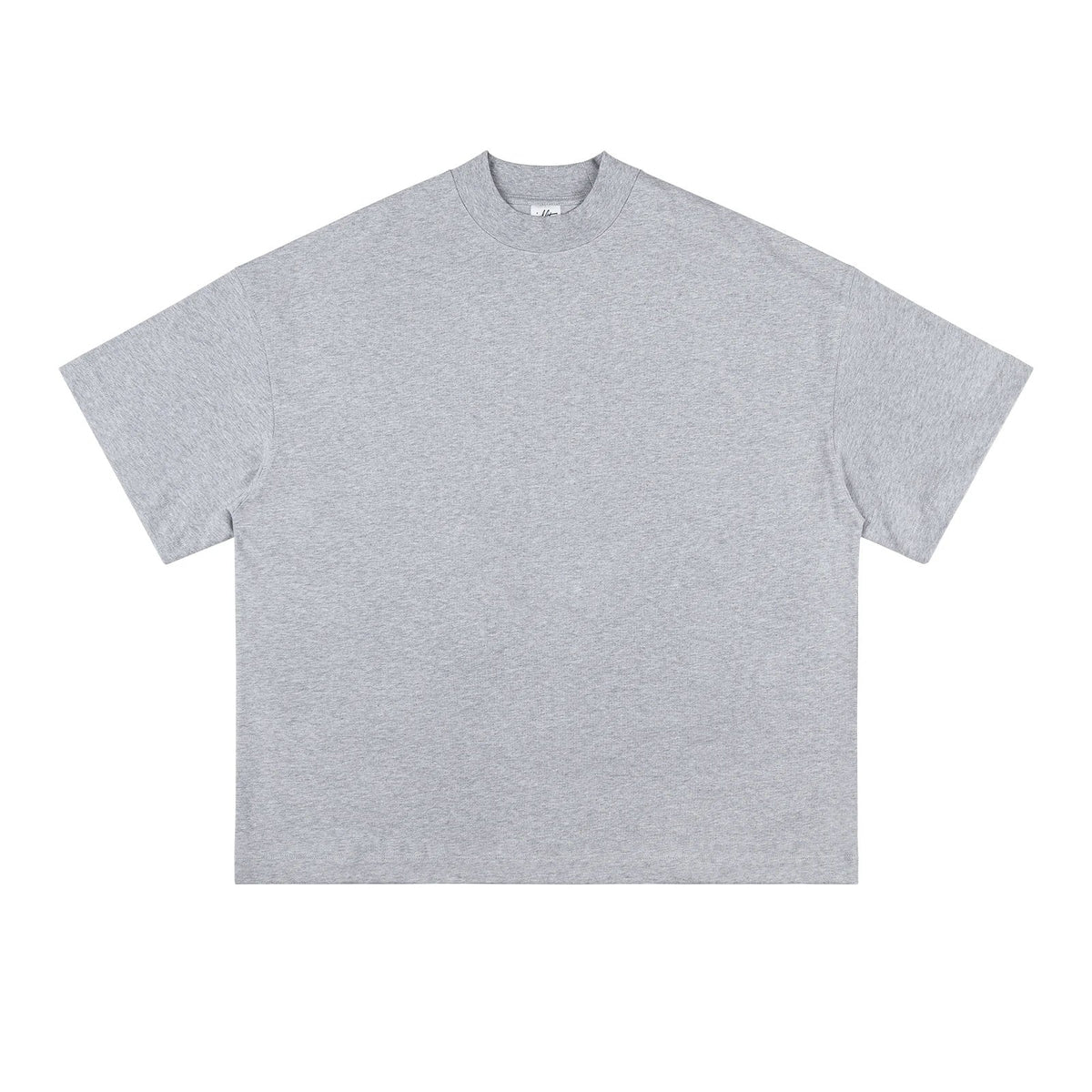 Heavyweight Oversized Mock-Neck Tee - COPPING THREADS - IDLT