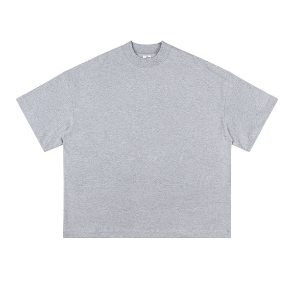 Heavyweight Oversized Mock-Neck Tee - COPPING THREADS - IDLT