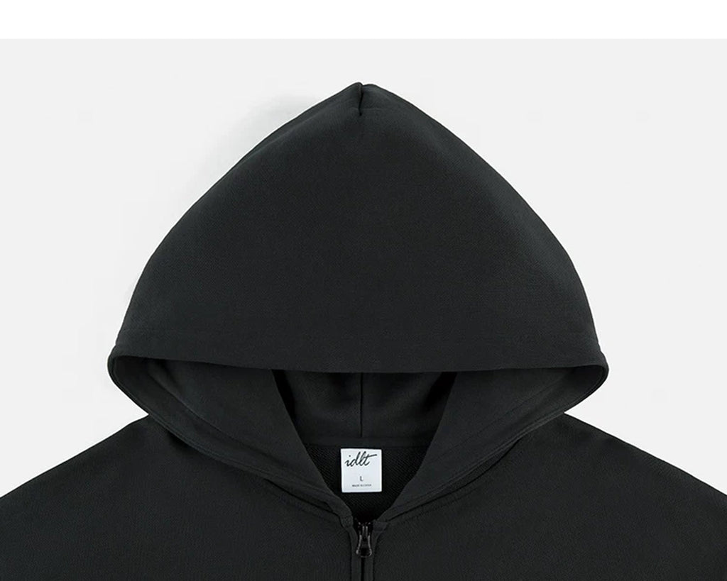 Heavyweight Oversized Zip Hoodie - COPPING THREADS - IDLT