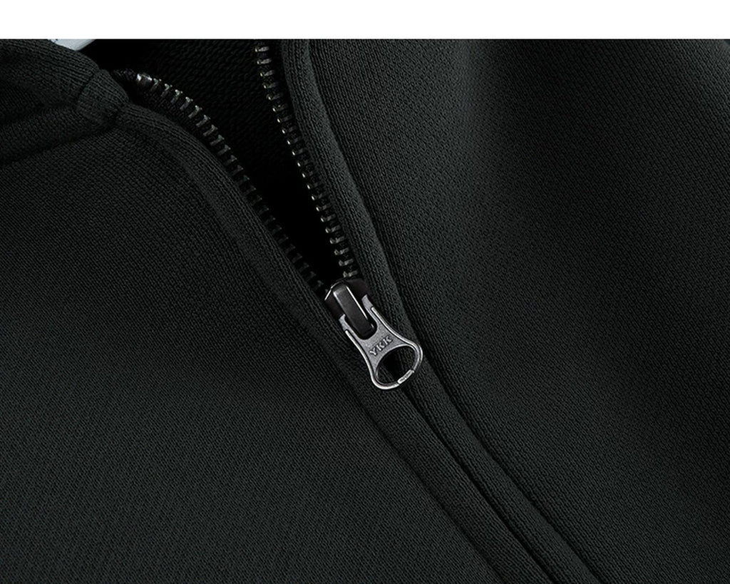 Heavyweight Oversized Zip Hoodie - COPPING THREADS - IDLT