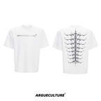 Heavyweight Studded Spine Embroidery Tee - COPPING THREADS - ArguE CulturE