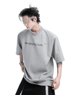 Heavyweight Studded Spine Embroidery Tee - COPPING THREADS - ArguE CulturE