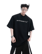 Heavyweight Studded Spine Embroidery Tee - COPPING THREADS - ArguE CulturE