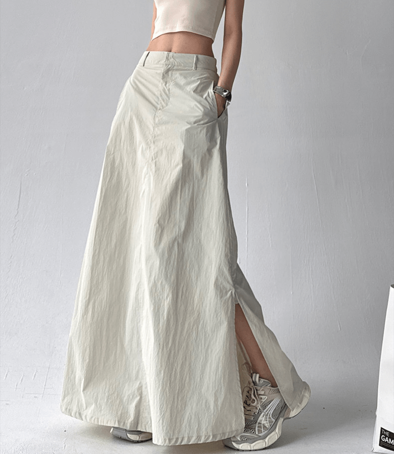 High - Waist A - Line Maxi Skirt – CT525 - COPPING THREADS - CT Select