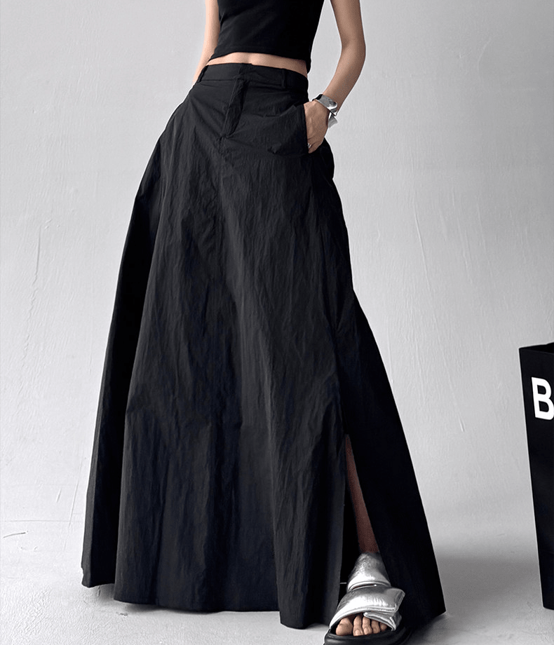 High - Waist A - Line Maxi Skirt – CT525 - COPPING THREADS - CT Select