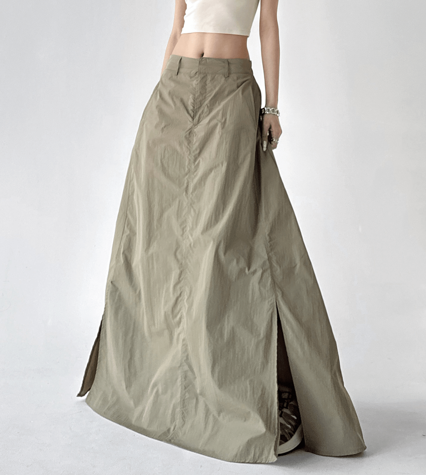 High - Waist A - Line Maxi Skirt – CT525 - COPPING THREADS - CT Select