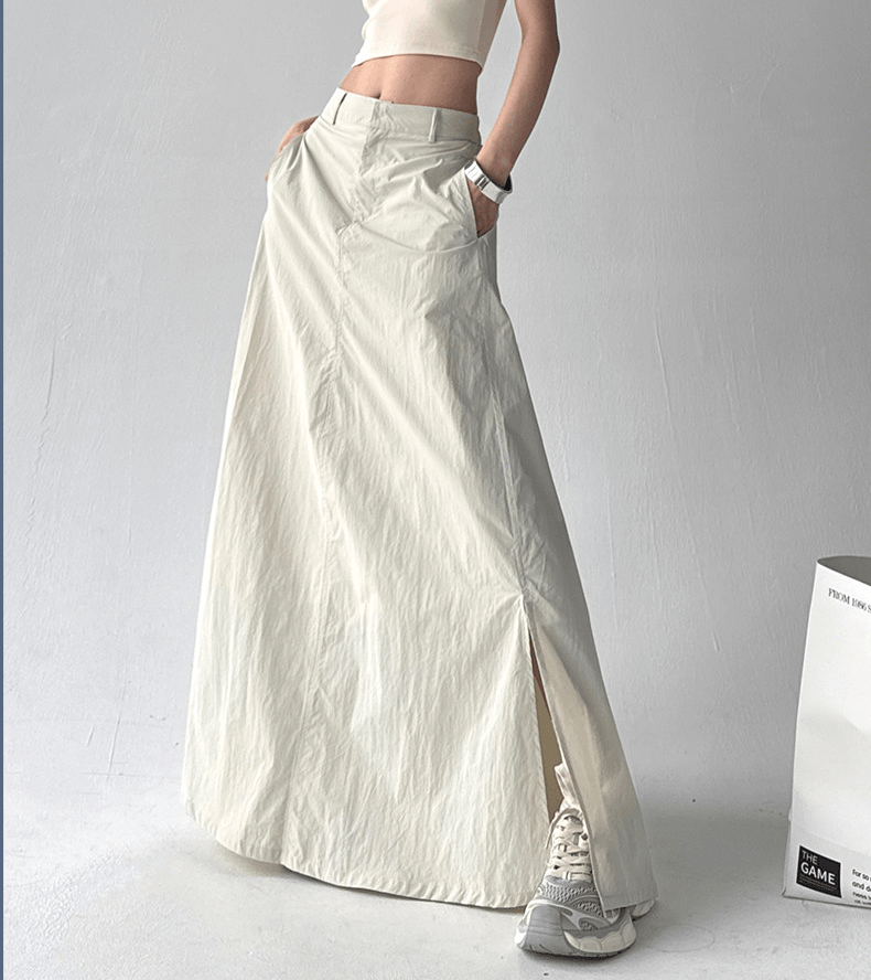 High - Waist A - Line Maxi Skirt – CT525 - COPPING THREADS - CT Select