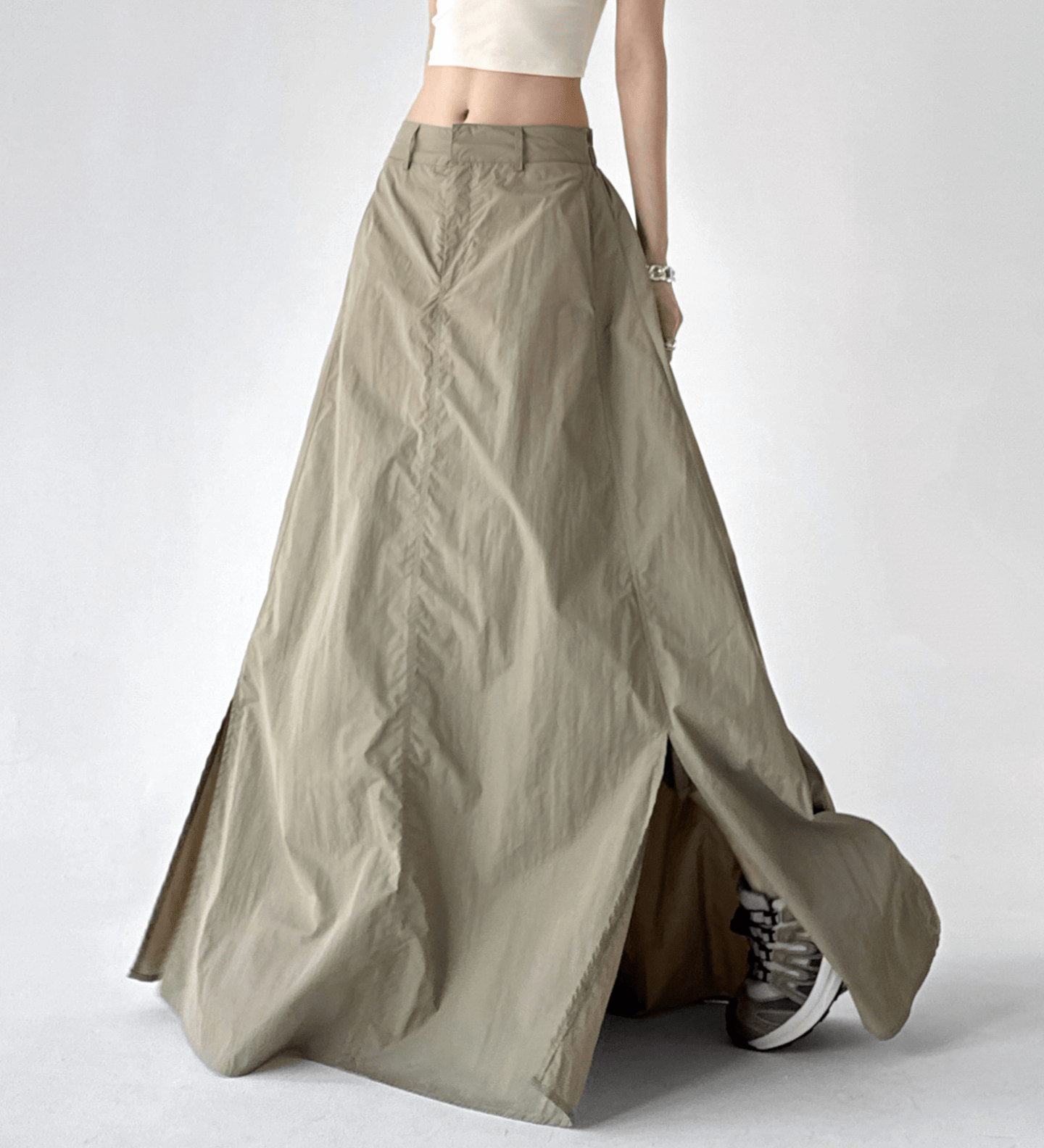 High - Waist A - Line Maxi Skirt – CT525 - COPPING THREADS - CT Select