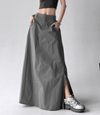 High - Waist A - Line Maxi Skirt – CT525 - COPPING THREADS - CT Select