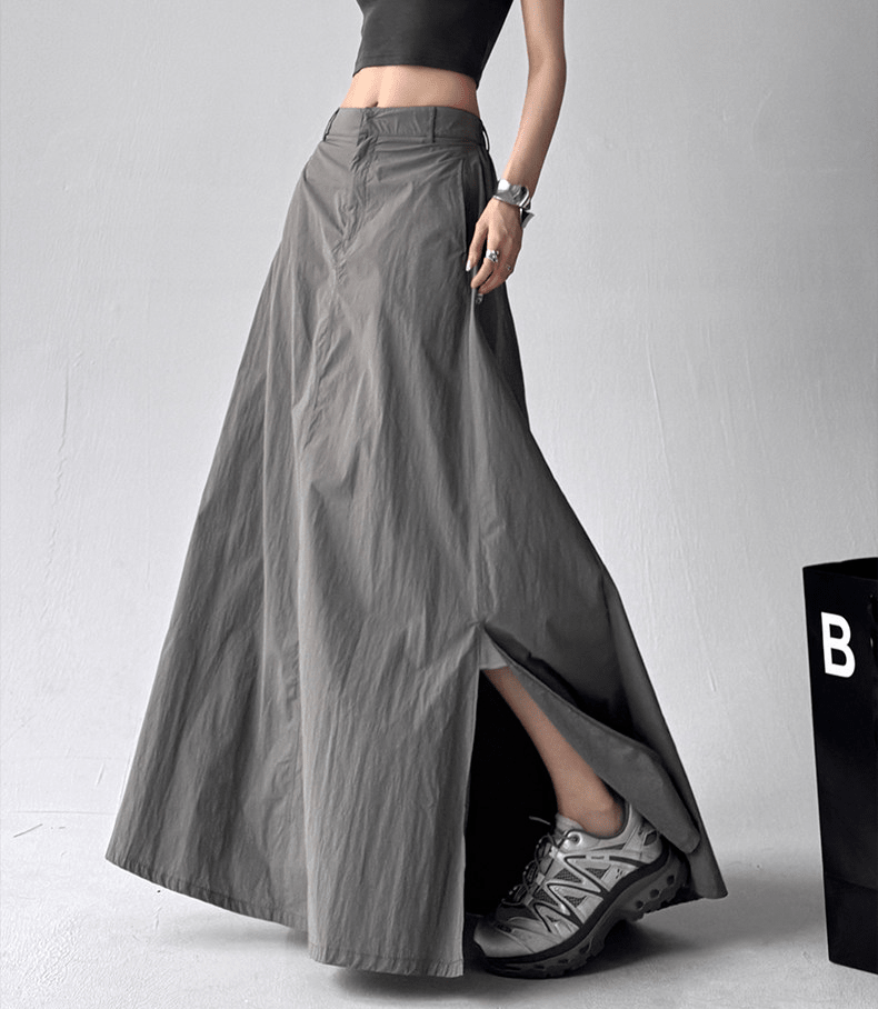 High - Waist A - Line Maxi Skirt – CT525 - COPPING THREADS - CT Select