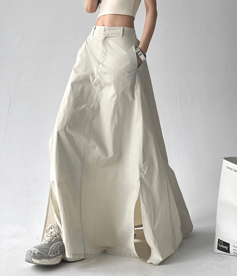 High - Waist A - Line Maxi Skirt – CT525 - COPPING THREADS - CT Select