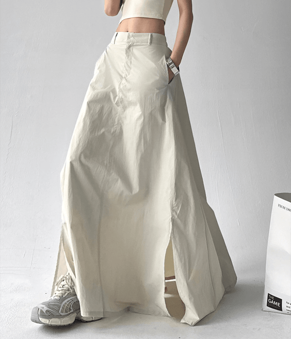 High - Waist A - Line Maxi Skirt – CT525 - COPPING THREADS - CT Select