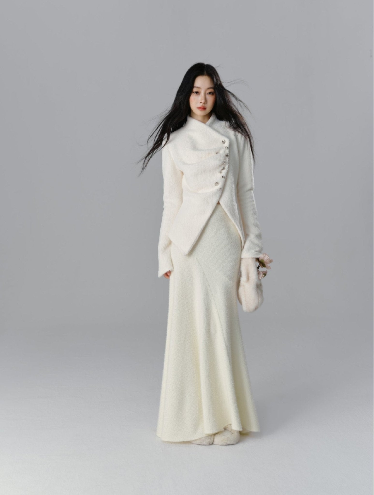 High - Waist A - Line Mermaid Skirt - COPPING THREADS - SALTHE