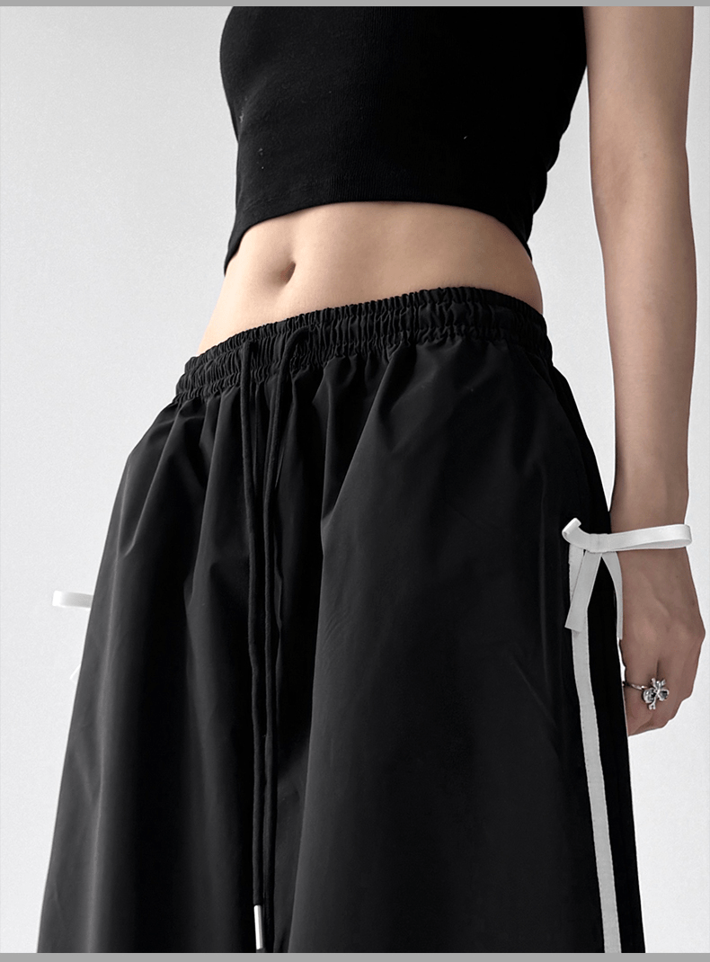 High Waist Bow - Tie Side Cargo Pants - COPPING THREADS - CT Select