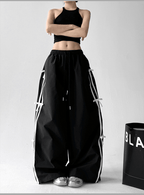 High Waist Bow - Tie Side Cargo Pants - COPPING THREADS - CT Select
