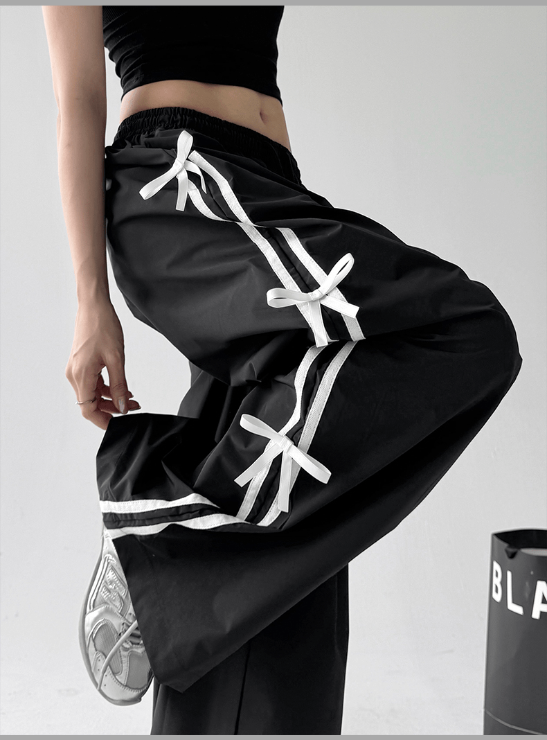 High Waist Bow - Tie Side Cargo Pants - COPPING THREADS - CT Select