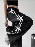High Waist Bow - Tie Side Cargo Pants - COPPING THREADS - CT Select