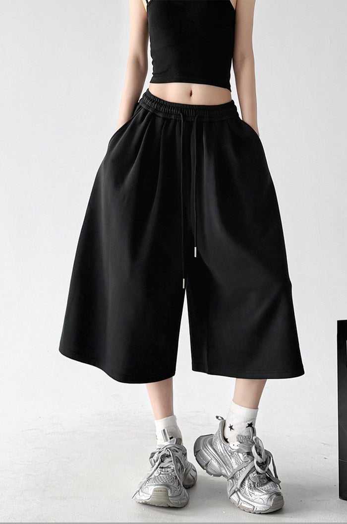 High-Waist Cropped Wide-Leg Sweatpants - CT6251 - COPPING THREADS - CT ORIGINALS Hauptbild