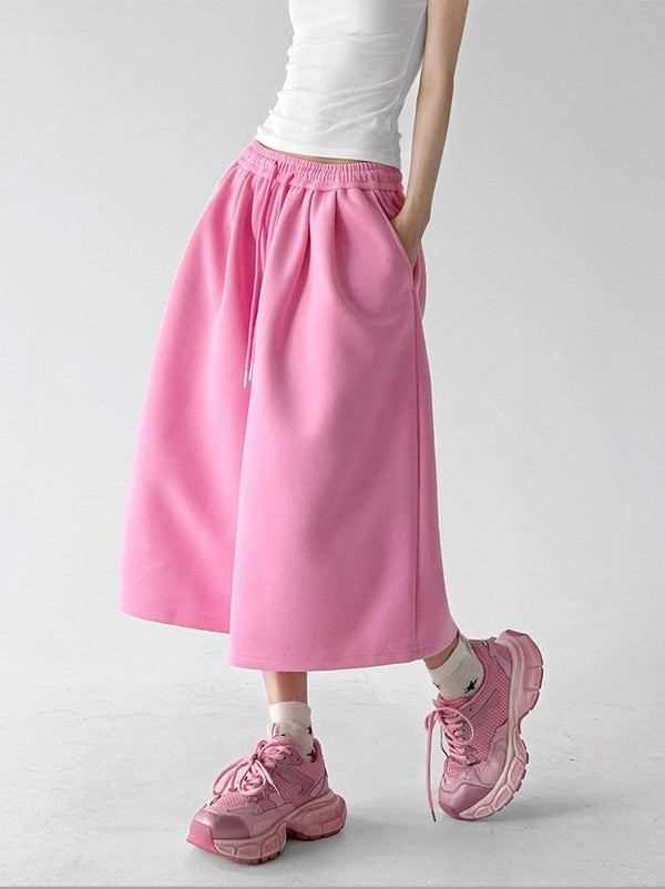 High-Waist Cropped Wide-Leg Sweatpants - CT6251 - COPPING THREADS - CT ORIGINALS