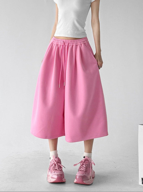 High-Waist Cropped Wide-Leg Sweatpants - CT6251 - COPPING THREADS - CT ORIGINALS
