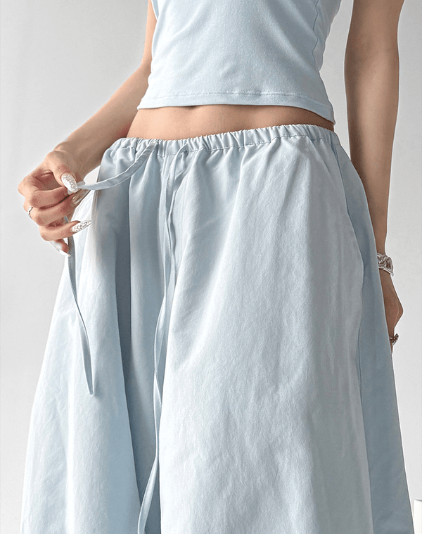 High Waist Drawstring Cargo Pants - CT6652 - COPPING THREADS - CT Select