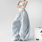 High Waist Drawstring Cargo Pants - CT6652 - COPPING THREADS - CT Select
