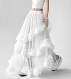 High - Waist Layered Tulle Maxi Skirt – CT5258 - COPPING THREADS - CT Select