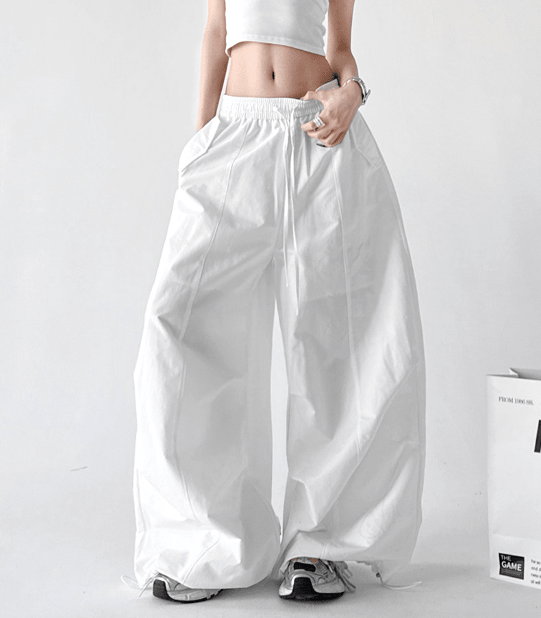 High - waist Parachute Pants – CT6625 - COPPING THREADS - CT Select