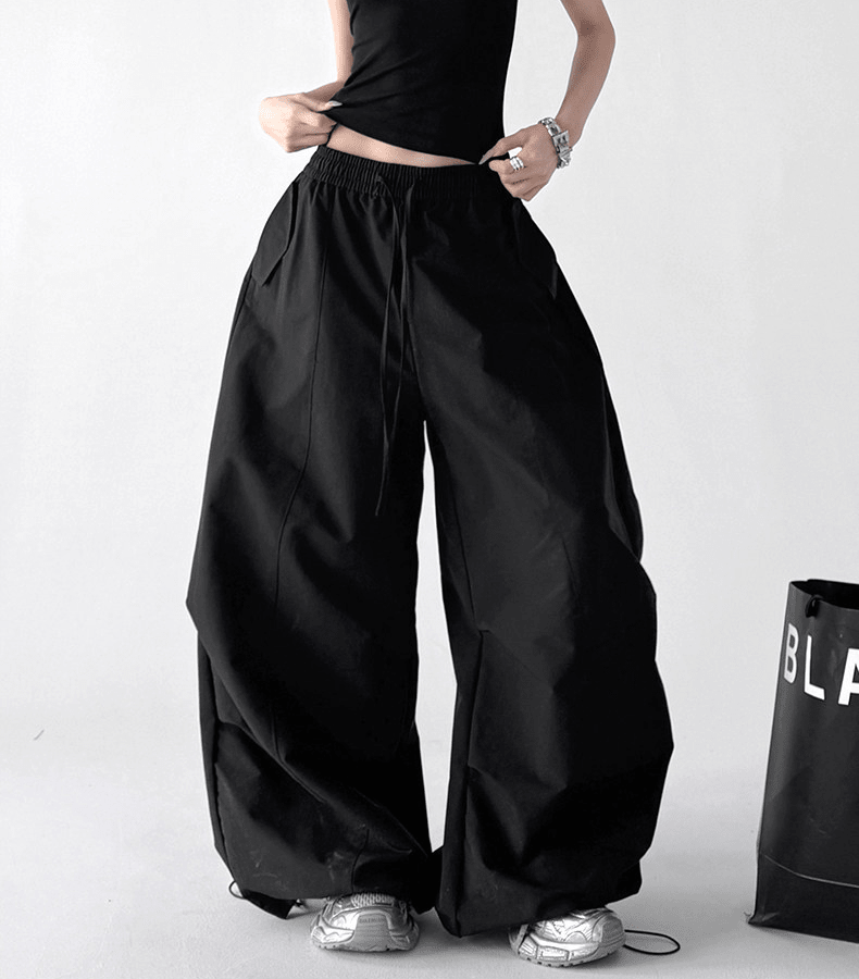 High - waist Parachute Pants – CT6625 - COPPING THREADS - CT Select