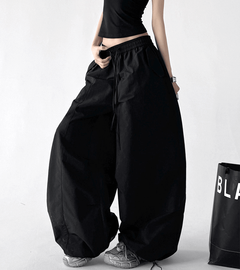 High - waist Parachute Pants – CT6625 - COPPING THREADS - CT Select