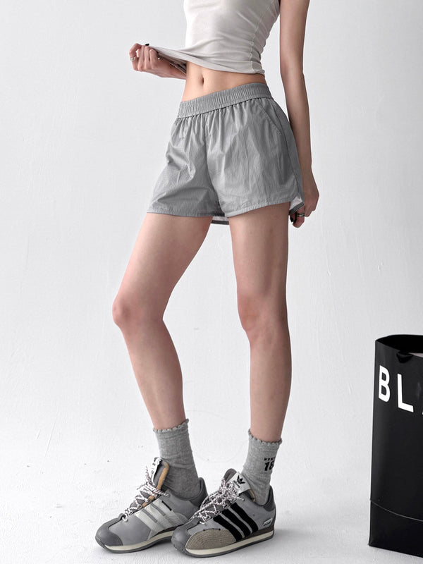 High-Waist Straight-Leg Shorts - CT750 - COPPING THREADS - CT ORIGINALS