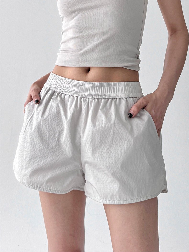High-Waist Straight-Leg Shorts - CT750 - COPPING THREADS - CT ORIGINALS