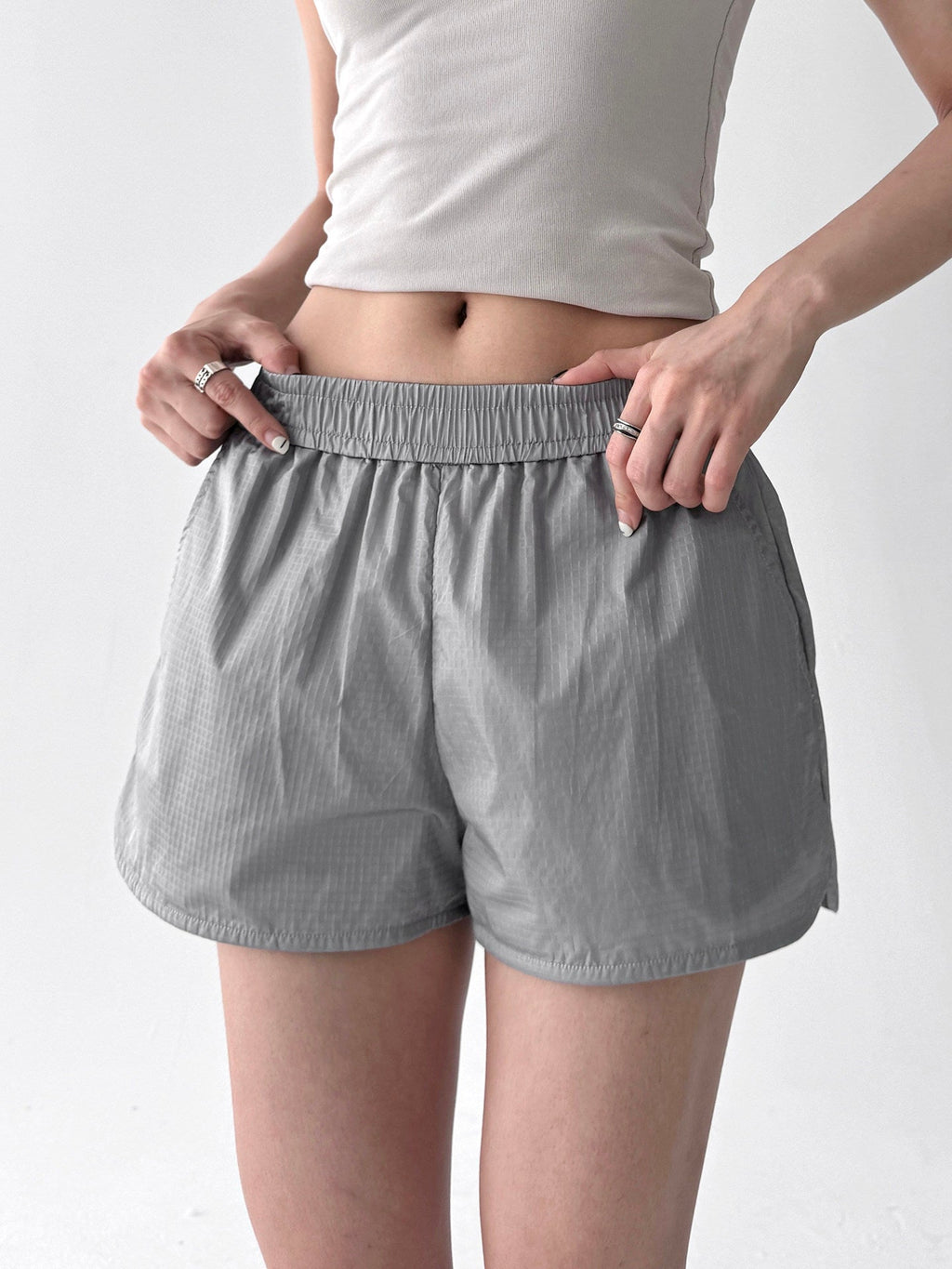 High-Waist Straight-Leg Shorts - CT750 - COPPING THREADS - CT ORIGINALS