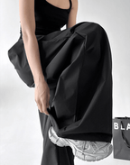 High - Waist Wide - Leg Drawstring Parachute Pants – CT6668 - COPPING THREADS - CT Select