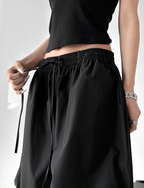 High - Waist Wide - Leg Drawstring Parachute Pants – CT6668 - COPPING THREADS - CT Select