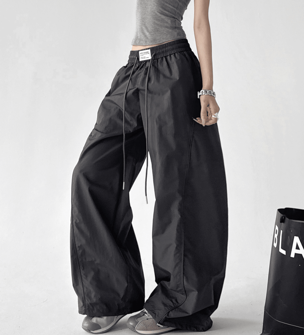 High - Waist Wide - Leg Parachute Cargo Pants – CT779 - COPPING THREADS - CT Select