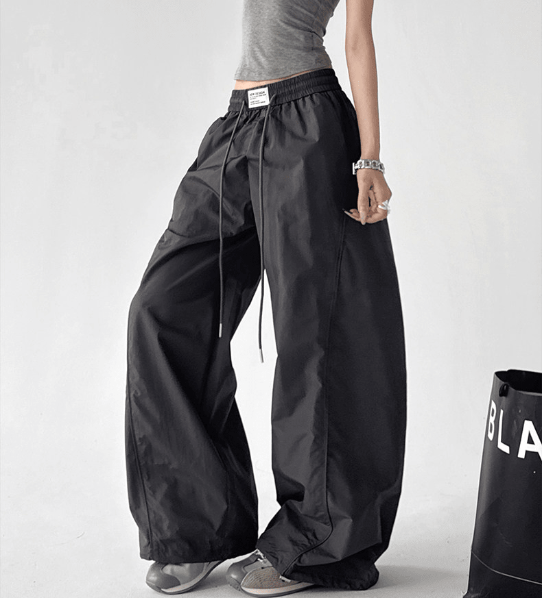 High - Waist Wide - Leg Parachute Cargo Pants – CT779 - COPPING THREADS - CT Select