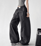 High - Waist Wide - Leg Parachute Cargo Pants – CT779 - COPPING THREADS - CT Select