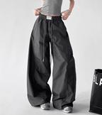 High - Waist Wide - Leg Parachute Cargo Pants – CT779 - COPPING THREADS - CT Select