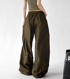 High - Waist Wide - Leg Parachute Cargo Pants – CT779 - COPPING THREADS - CT Select