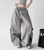 High - Waisted Draped Wide - Leg Pants – CT735 - COPPING THREADS - CT Select