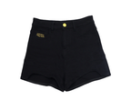 High - Waisted Slim Fit Shorts - COPPING THREADS - Yokuku