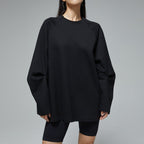 Horned Sleeve Design Long Sleeve Sweatshirt - COPPING THREADS - CT Select