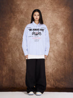 'I Love You' Language Print Long Sleeve Shirt - COPPING THREADS - ARTMONSTER