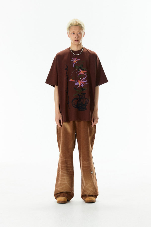 Ink Vase Print Tee - COPPING THREADS - APRIORITY